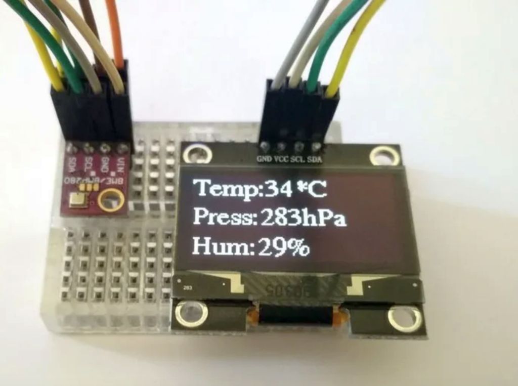 Image de OLED et BME280